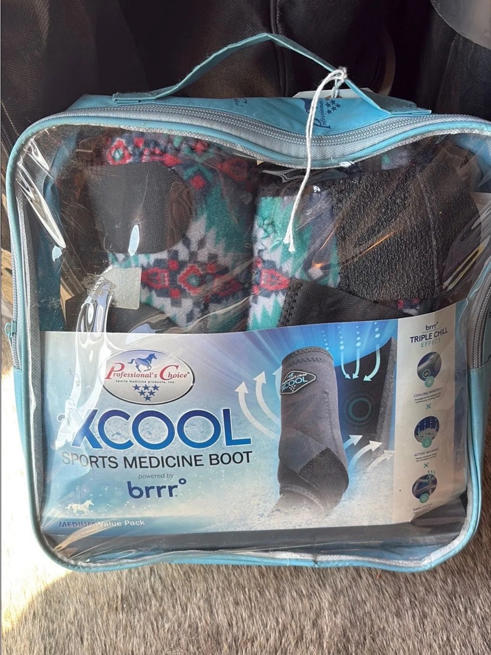 2XCOOL Sports Medicine Boot - Blue/Grey